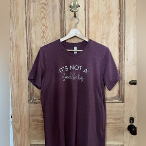 Women’s mauve medium tshirt